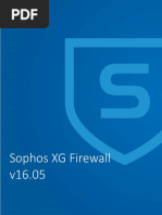 Sophos XG Firewall v16 - 5 RN - v3.2