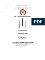 Final - Facilitating Organizational Change - A Test of Leadership Strategies - Neeraj - 1