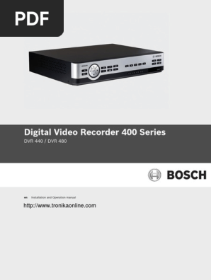 Bosch Dvr Network Internet Setting Ip Address Gateway