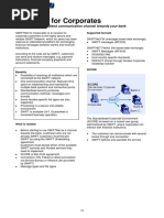 File Transfer SWIFTNet Fact Sheet