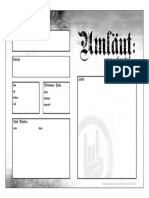 Band Sheet A4 PDF