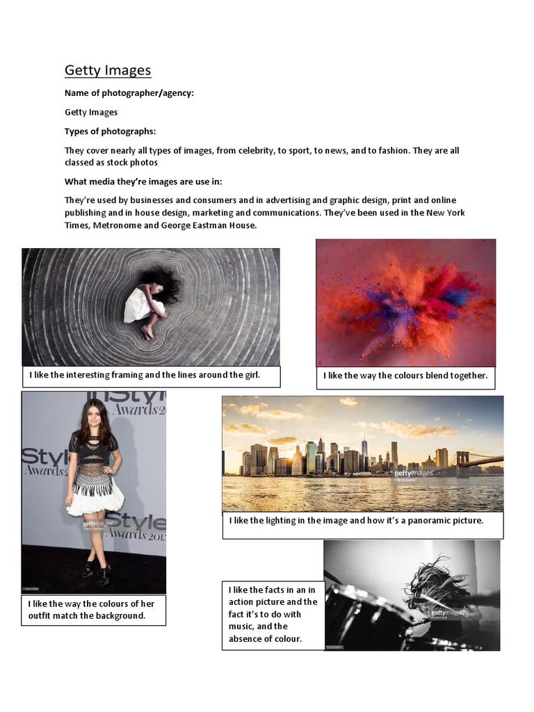 Getty Images: Diverse Stock Photography | PDF