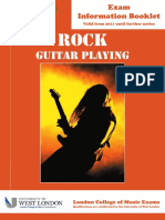 Rock Guitar Booklet