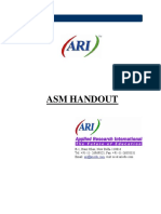 ARI ASM Handout PDF