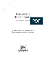 Everything That Remains v3 PDF