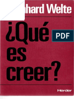 Welte. Que es creer.pdf