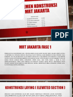 Kelompok 3 - Proyek MRT Jakarta