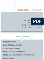 Firewallpresentation 100826052003 Phpapp02 PDF