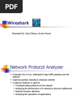 Wireshark: Presented By: Hiral Chhaya, Anvita Priyam