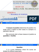 Lesson 4 Measures of Position 2017 Final Blank