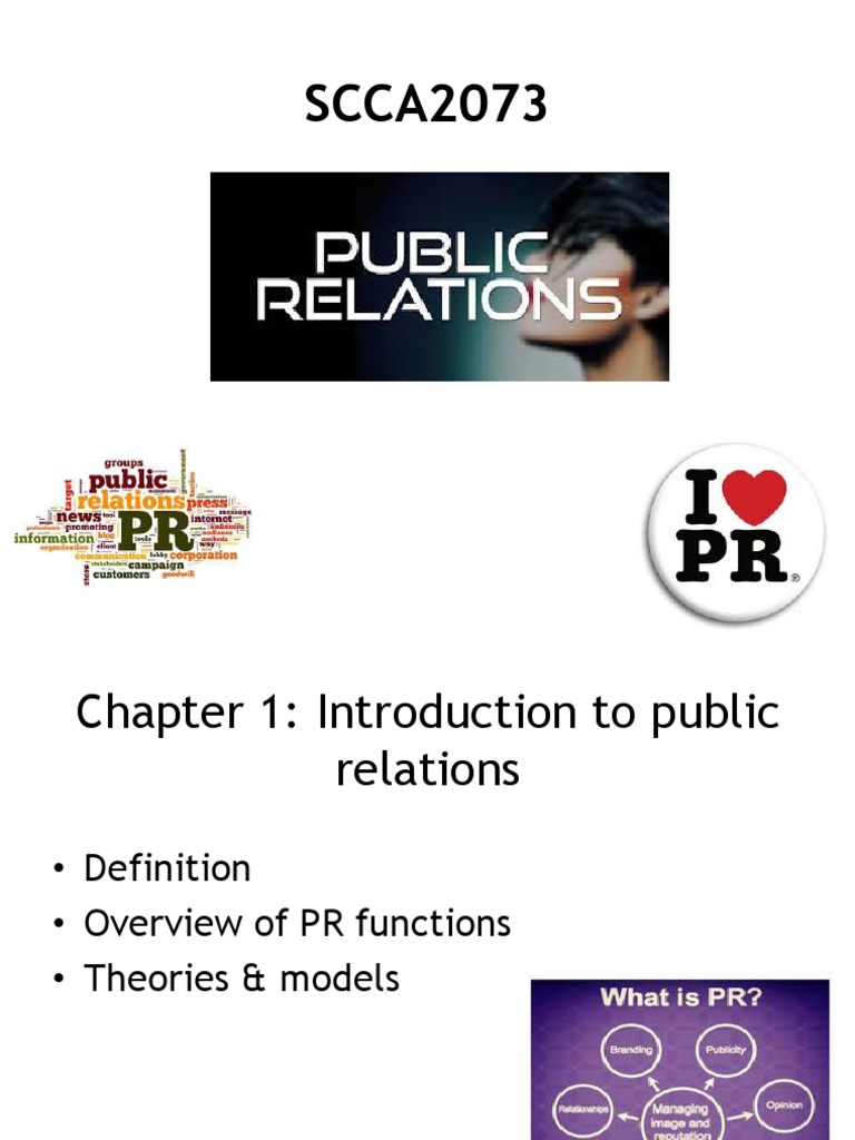 Introduction to Public Relations Concepts | PDF | Public Relations ...