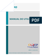 SIGO - Manual de Utilizador Centros CQEP