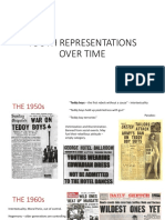 Youth Representations Over Time