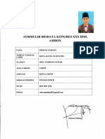 Formulir Biodata