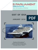 Gist of IDSA January 2018 Www.iasparliament.com