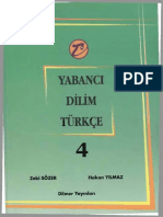 Yabanci Dilim Turkce 4