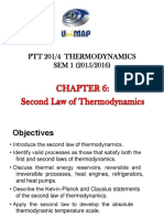 Chapter 6 - Second Law of Thermodynamics
