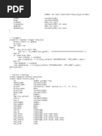 Create History Table for Existing Table