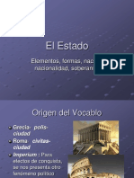 Principios de Derecho y Organizacion Del Estado II