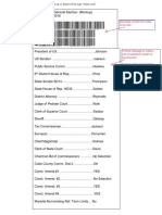 Mock up of ExpressVote "Ballot card"