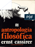CASSIRER, Ernst - Antropología Filosófica