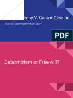 free will vs