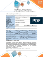 Guía de Actividades y Rúbrica de Evaluación Fase 1