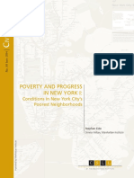 Poverty and Progress in New York I