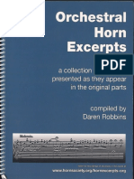 Orchestral Horn Excerpts - Section #1