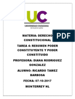 Poder Constituido y Poder Constituyente