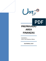 2017- Pre Privado Finanzas, Fase i