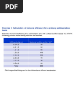 Calculation Exercise Settling Water - PDF