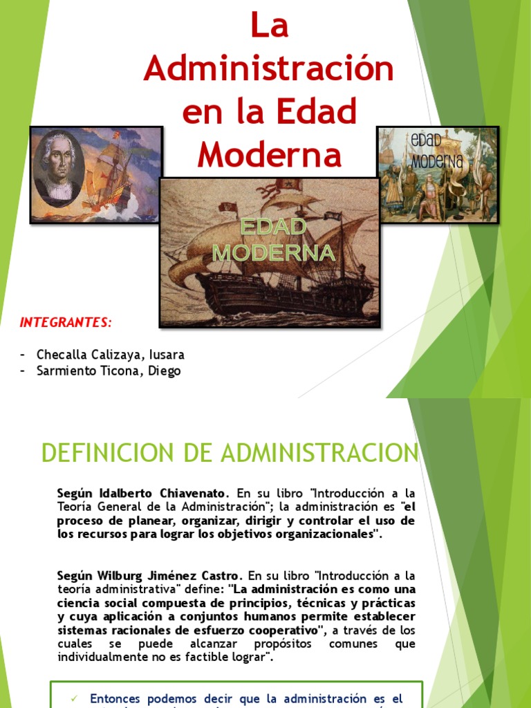 La Administracion en La Edad Moderna FINAL Mercantilismo