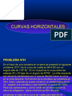 Problemas de Curvas Horizontales