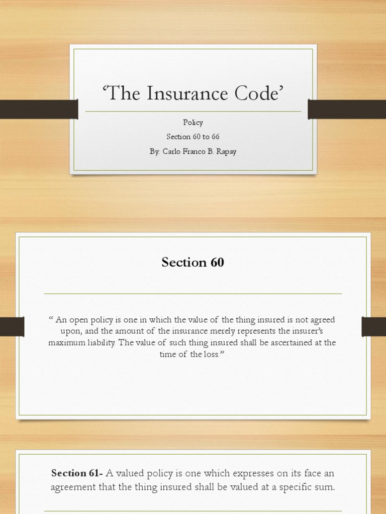 Policy PDF Insurance Statute Of Limitations