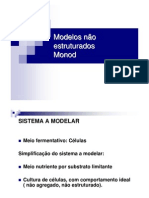 Modelos cinéticos de crescimento microbiano em meios não estruturados