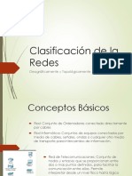 Clasificación de Redes Geográficamente y Topológicamente