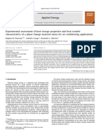 Experimental Assessment of Heat Storage Properties and Heat Transfer PDF