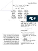 Guía para La Durabilidad Del Hormigón ACI - 201 - 2R - 01