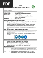 MSDS Solar PT Pertamina 2025 | PDF