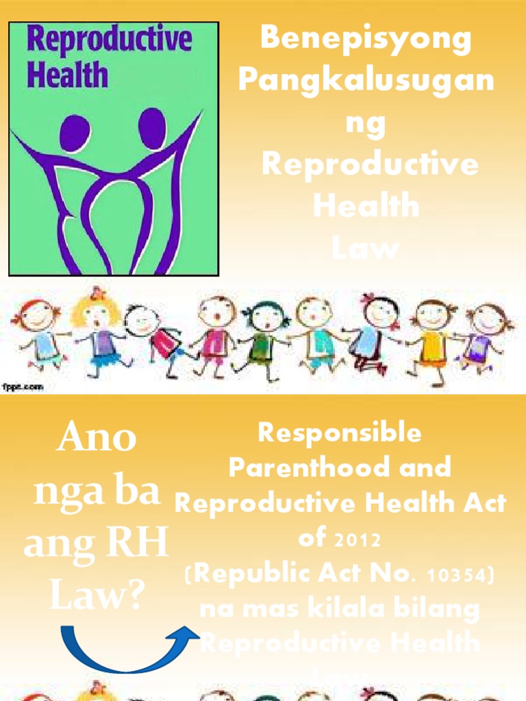 RH Law PDF Reproductive Health Family Planning