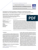 Development and Pharmacokinetice Valuation of Erythromycin Lipidic Formulation