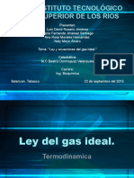 GAS IDEAL