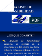 Analisis de Sensibilidad