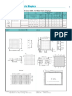 Multi-Color 8x8 & 16x16 Dot Matrix Displays Specifications and Pinouts