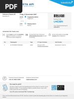 Train Away E-ticket