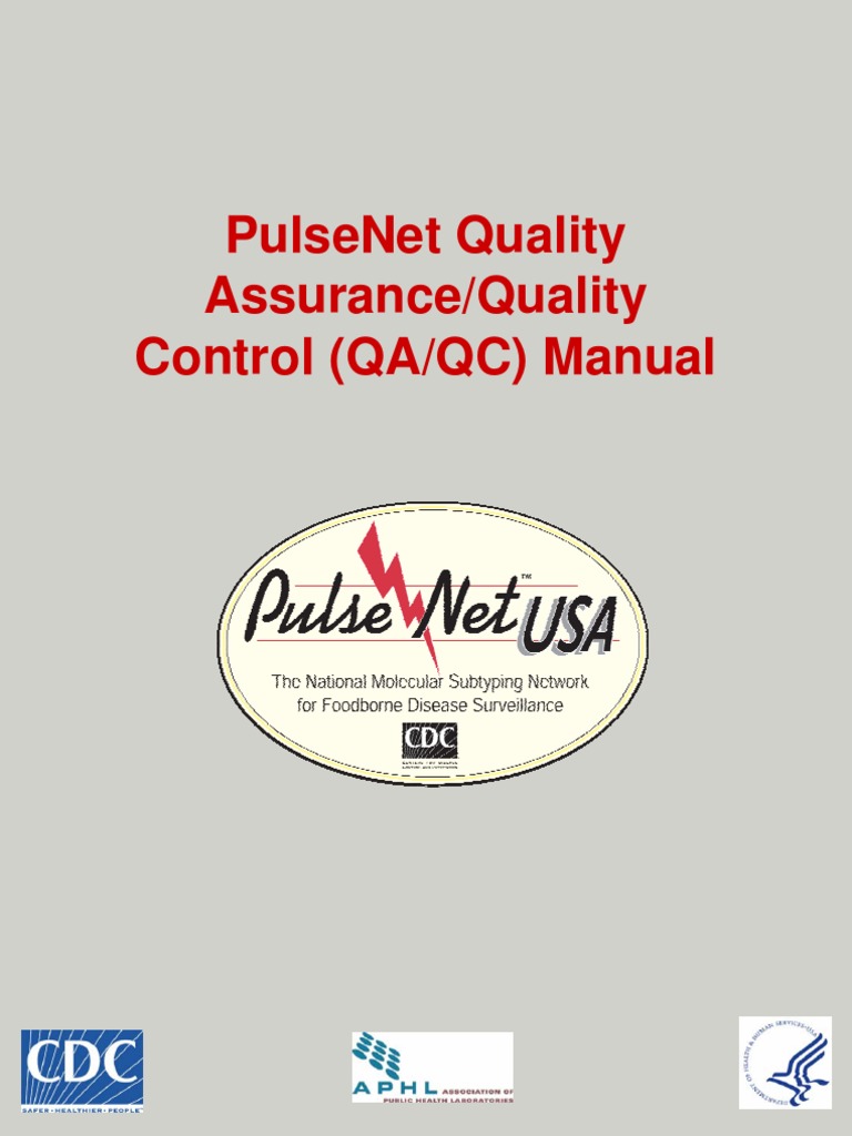 PulseNet QAQC Manual | PDF | Quality Assurance | Calibration