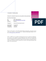 Saliva PH As A Biomarker of Exam Stress and A Predictor of Exam Performance