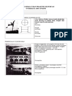 LEMBAR KERJA Overhaul OHC Engine