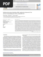 Building Information Modeling (BIM) Application Framework The Process of Expanding From 3D To Computable ND